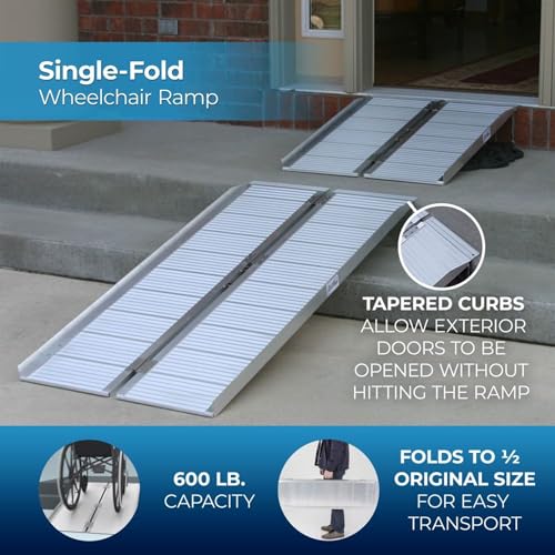 Silver Spring Portable Mobility Wheelchair and Utility Walk Ramp