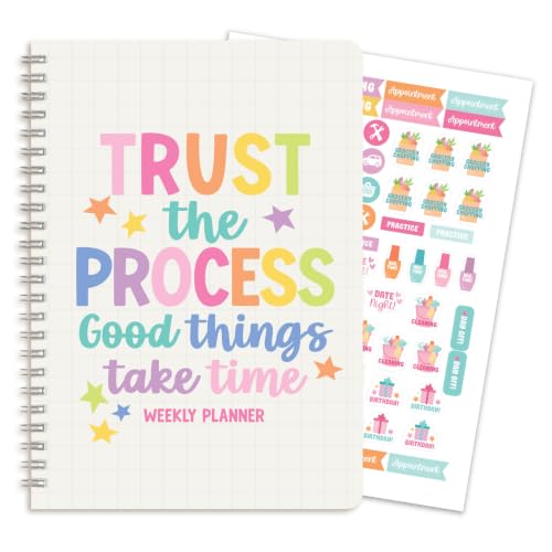 Spiral Weekly Planner Undated