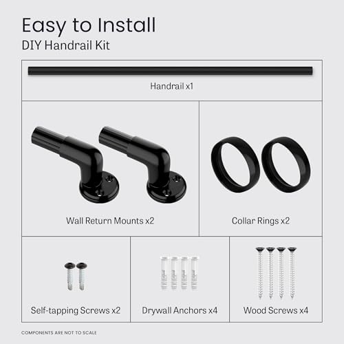 Meranti Aluminum Handrail for Stairs