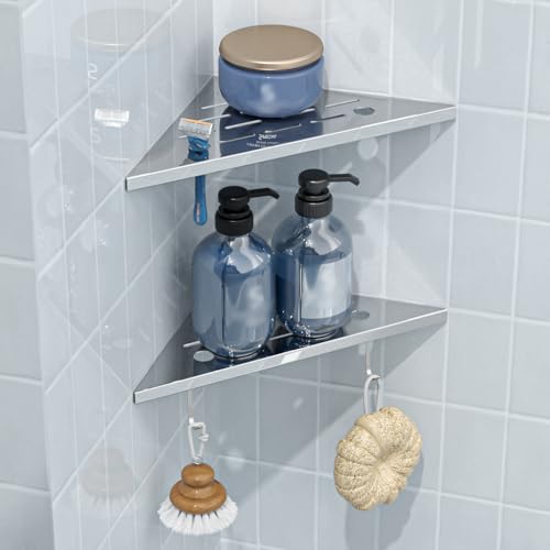 Corner Shower Shelf 2 Pack 10"