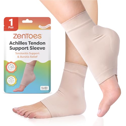Gel Padded Ankle and Heel Protector Sleeves for Boots
