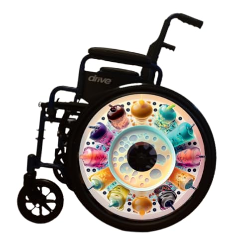 Designer Cover for Wheelchair Wheels
