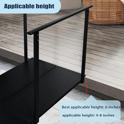 Wheelchair Ramp with Handrails