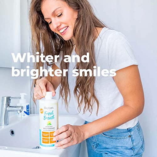 Lemon Mint Fresh Breath Mouthwash