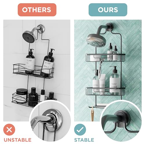 Rustproof Shower Caddy Hanging Bathroom Organizer