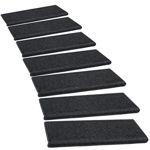Bullnose Carpet Stair Treads for Wooden Steps Indoor Non Slip