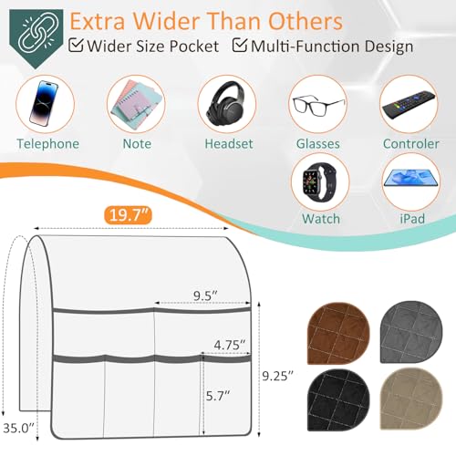 Remote Control Holder for Couch Storage Organizer