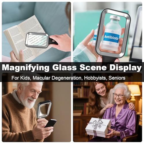 10X Magnifying Glass with Light