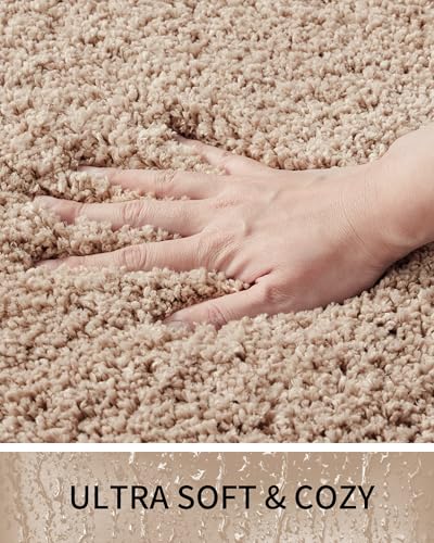 Fluffy Absorbent Bathroom Rug
