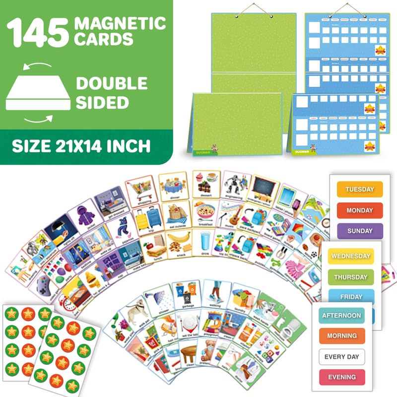 Magnetic Chore Chart for Kids