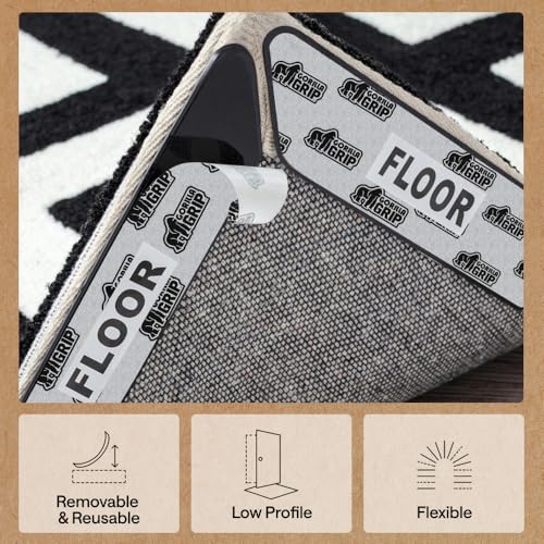Extra Wide Dual Sided Rug Gripper Pads