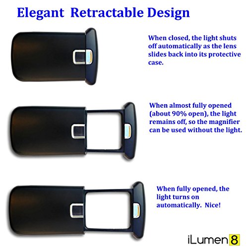 Best Pocket Magnifying Glass by iLumen8