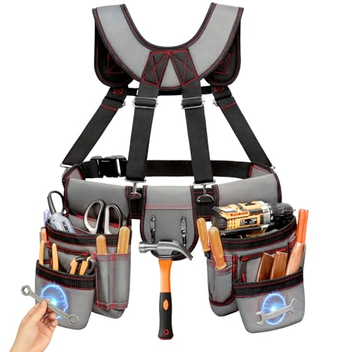 Tool Belt With Suspenders