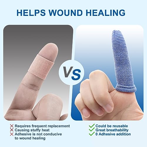 Finger Cots 60Pcs Finger Protectors for Finger Tips