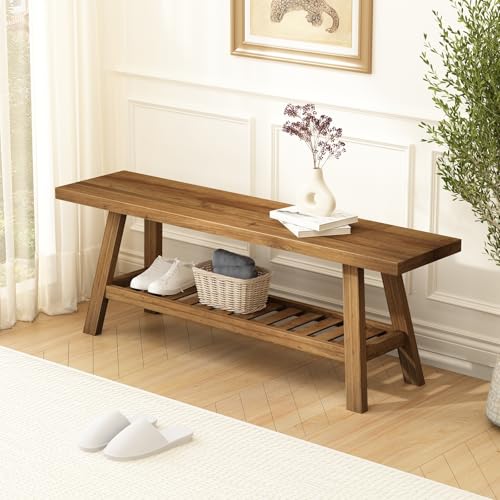 Reclaimed Solid Wood Bench