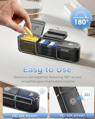 3 Times a Day Pill Organizer