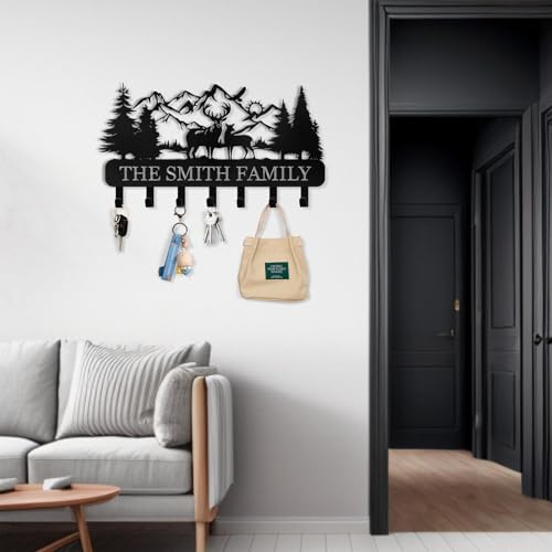 Personalized Key Holder for Wall
