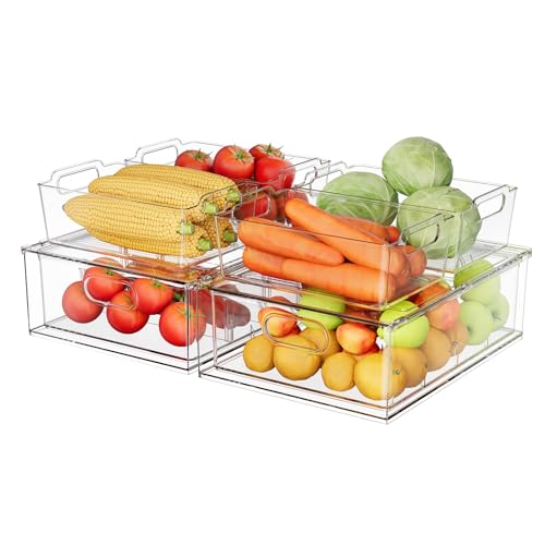 Fridge Drawer Organization Bins