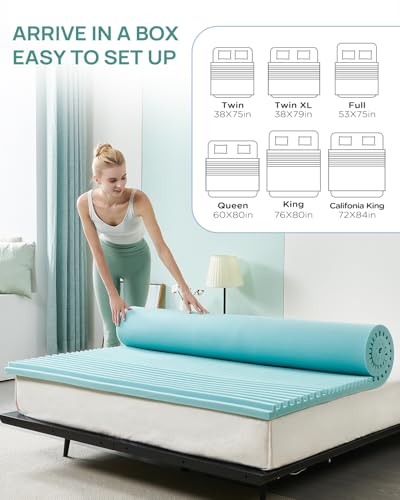 2IN Cooling Gel Mattress Topper