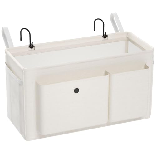 Bedside Caddy Bedside Organizer with Fixed Straps & Water Bottle Holder