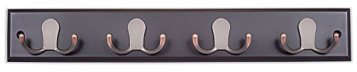 Dual Hook Coat Rack