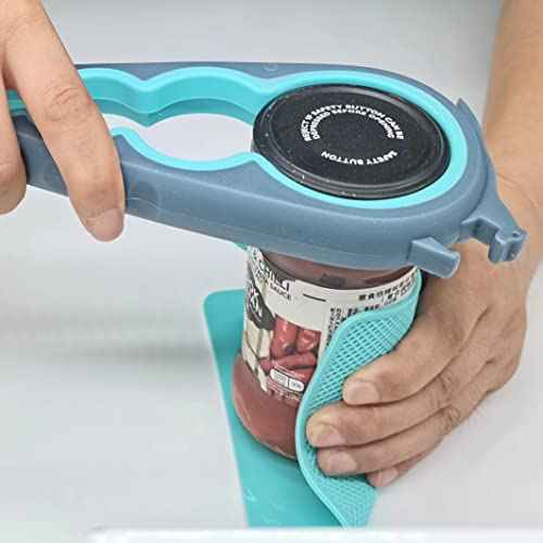 Multi Purpose Rubber Jar Opener Gripper Pad Bottle Lid Opener for Weak Hands Senior with Arthritis