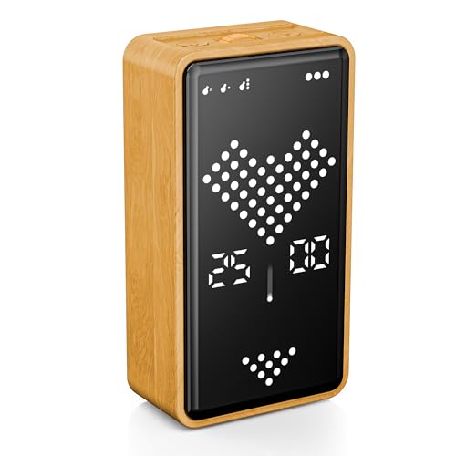 Visual Timer Rechargeable Digital Hourglass Timer with LED Display
