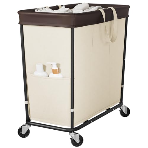 Laundry Basket with Wheels