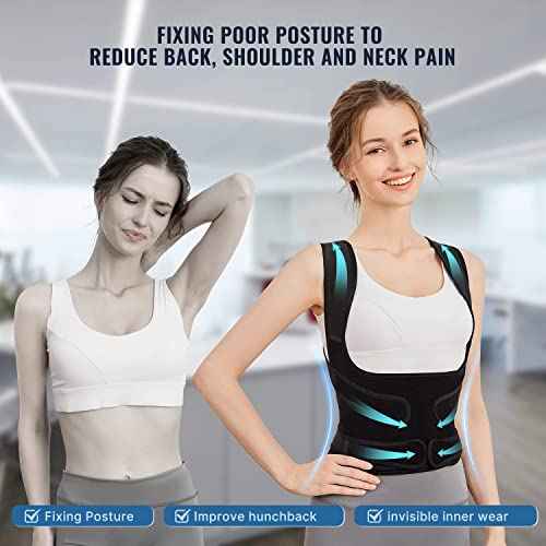 Adjustable Posture Corrector Back Braces for Women and Men