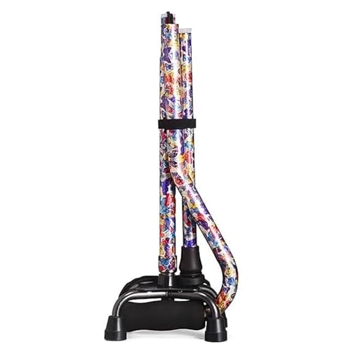 Floral Quad Cane for Women