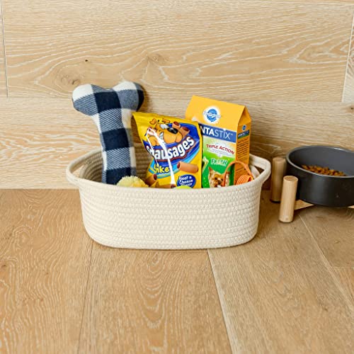 Rectangle Rope Baskets Set of 5