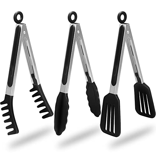 HST 3 Pack Kitchen Tongs