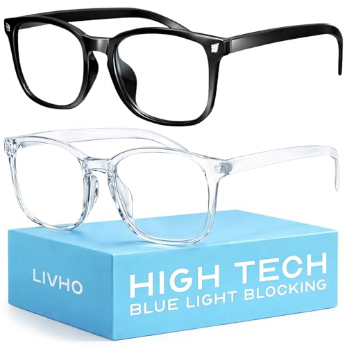 2 Pack Blue Light Blocking Glasses