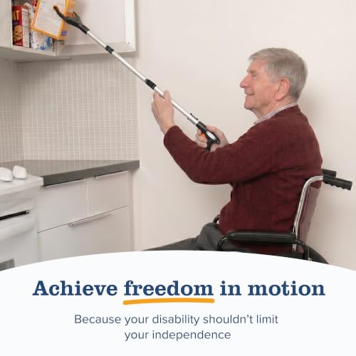 Flexible Grabber Pickup Stick for Reaching Aids