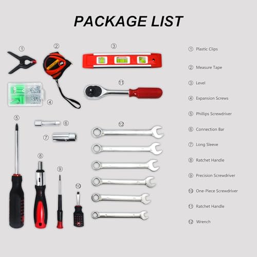 Home & Hand Tool Kit Set