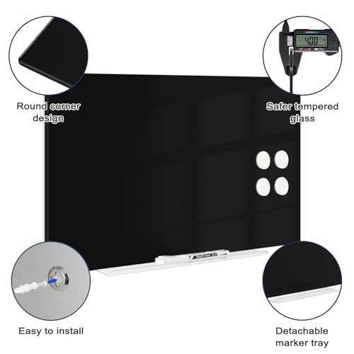 Magnetic Glass Dry Erase Board Glass Whiteboard