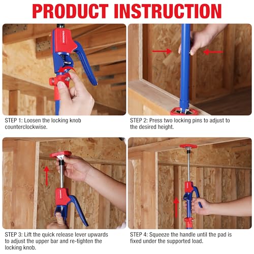 Cabinet Jack Support Pole