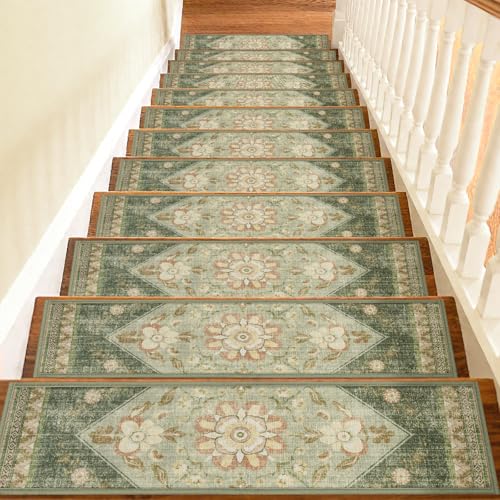Non Slip Stair Treads for Wooden Steps Indoor