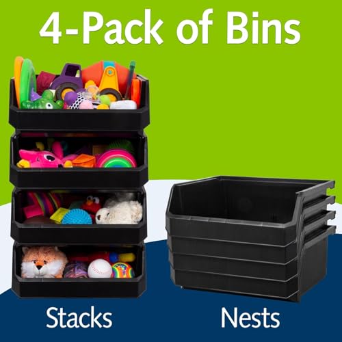Plastic Containers for Organizing and Storage Bins for Closet