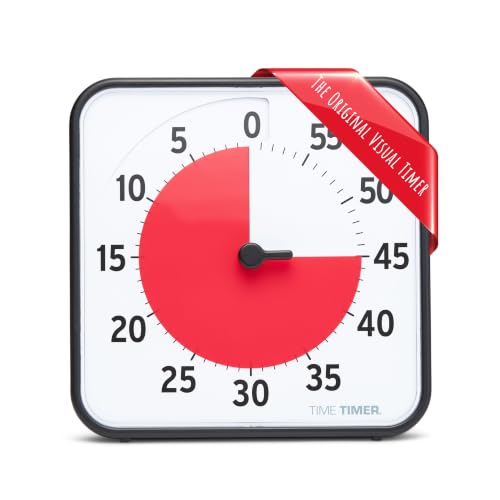 Original Visual Timer 60 Minute Countdown Clock with Dry Erase Activity Card