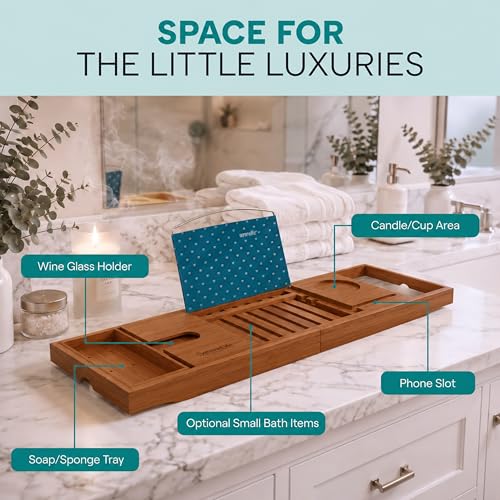 Premium Bathtub Tray Caddy