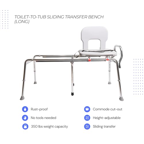 Toilet to Tub Transfer Bench