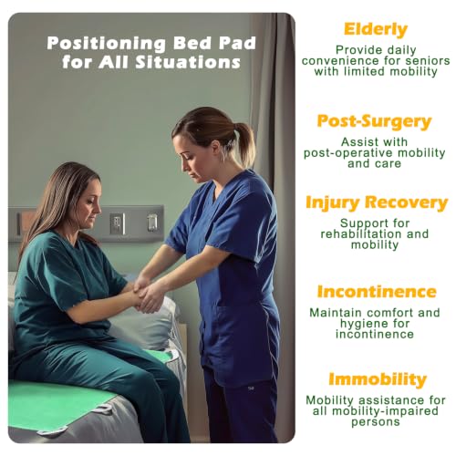 Positioning Bed Pad with Handles