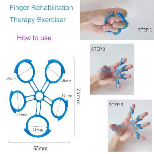 Hand Exerciser Ball and Finger Stretcher