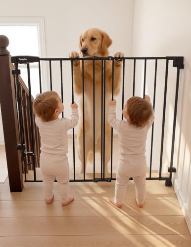 Removable & No Bottom Bar Baby Gate