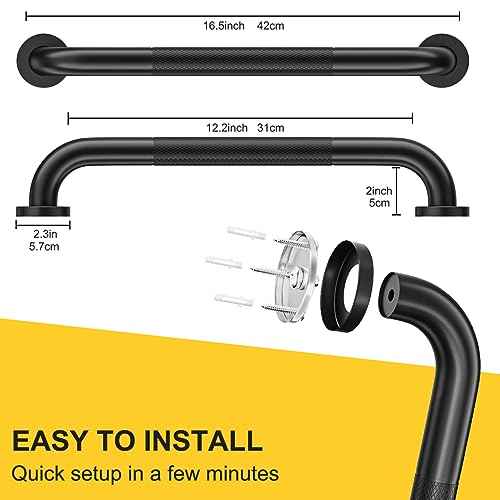 2 Pack Shower Grab Bar