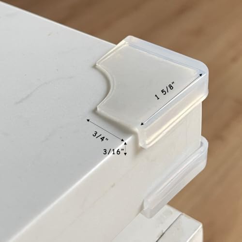 Food Graded Silicone Clear Corner Protectors