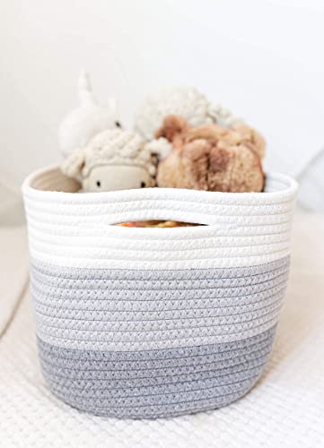 Cotton Rope Baskets for Shelves