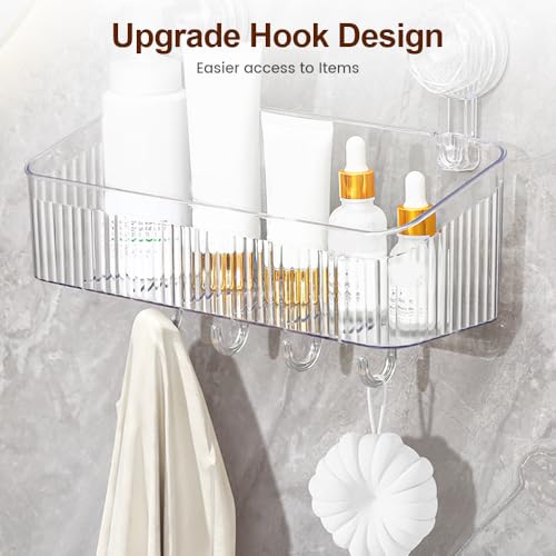 No Drill Bathroom Suction Storage Box