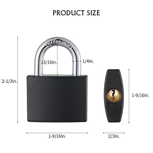 Covered Aluminum Padlocks Keyed Alike